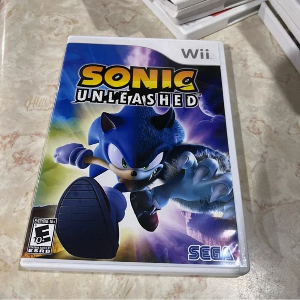 Nintendo Sonic Unleashed Wii video game #SonicTheHedgehog #WiiGames